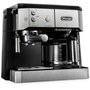 Voir la diapositive 2 : DELONGHI Combiné expresso cafetière 15bars inox/noir - bco421s