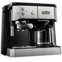 Voir la diapositive 2 : DELONGHI Combiné expresso cafetière 15bars inox/noir - bco421s