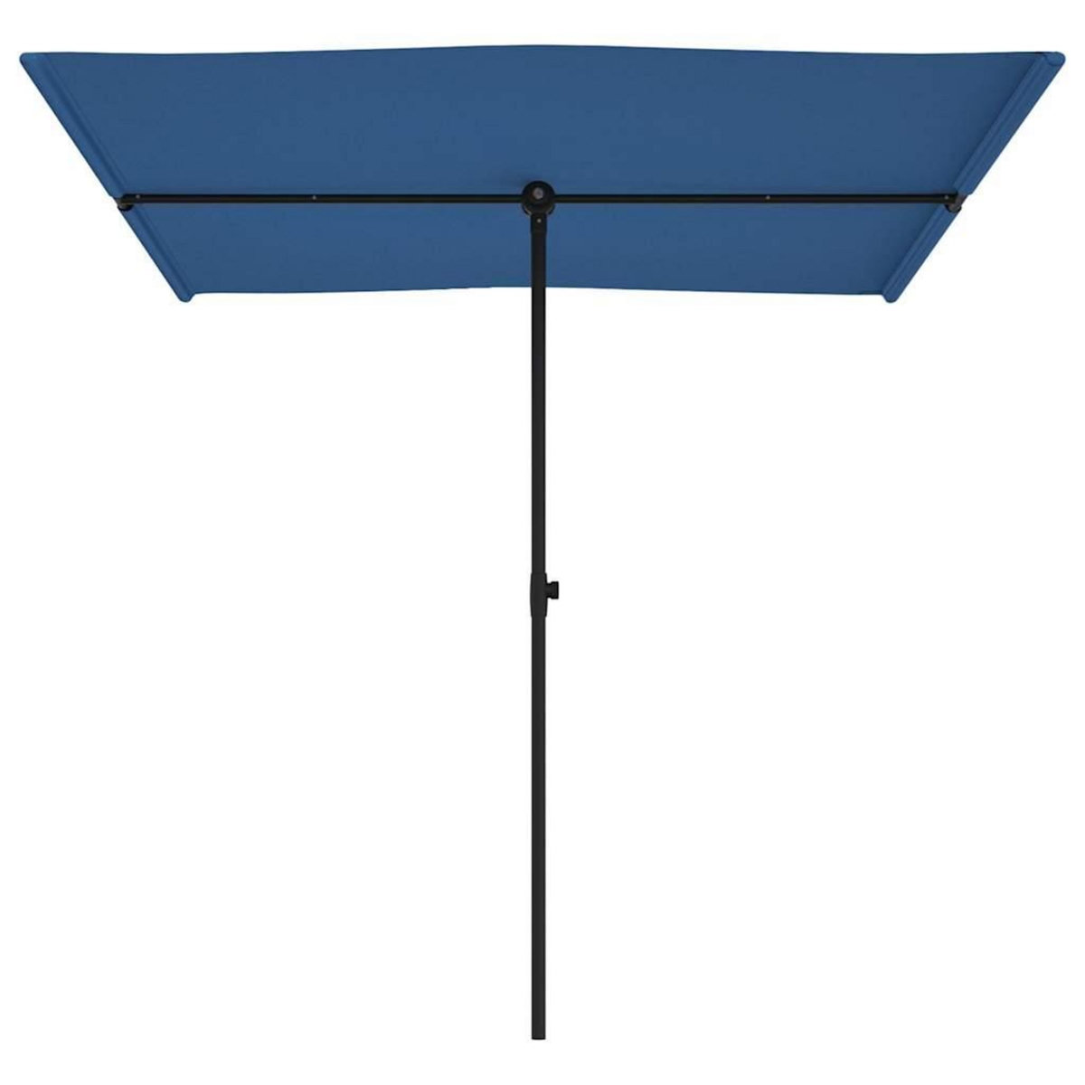 VIDAXL Parasol de jardin avec mat en aluminium 2x1,5 m Bleu azure