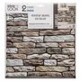 Voir la diapositive 3 : ATMOSPHERA 2 Stickers carrelage Mur - Taupe