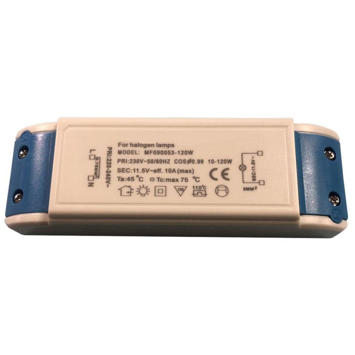 CENTRALE BRICO Transformateur électronique 10-120VA