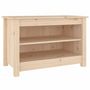 Voir la diapositive 2 : VIDAXL Banc a chaussures 70x38x45,5 cm Bois de pin massif