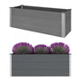 Voir la diapositive 1 : VIDAXL Lit sureleve de jardin WPC 150x50x54 cm Gris