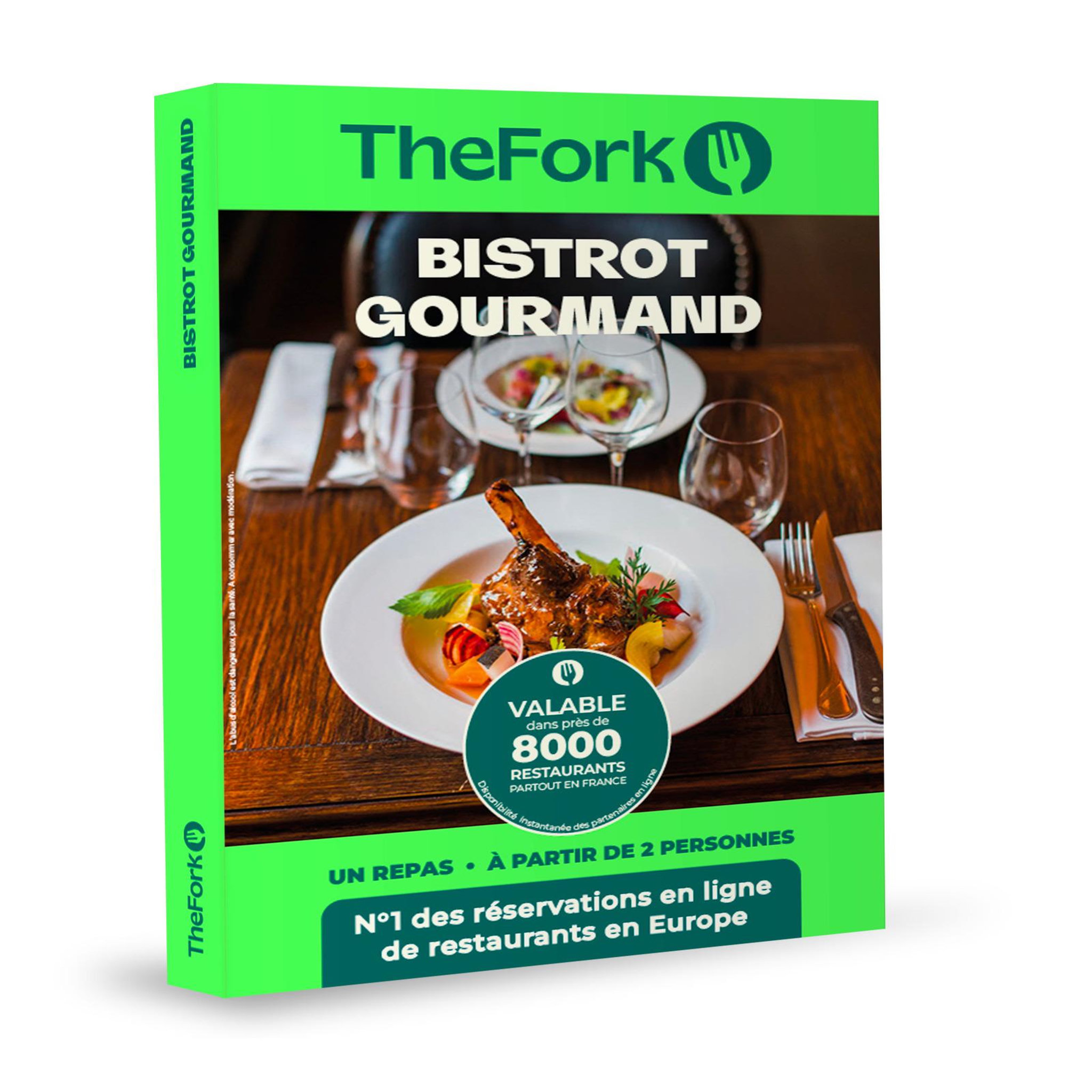 Voir la diapositive 2 : THEFORK Coffret cadeau TheFork - Bistrot gourmand