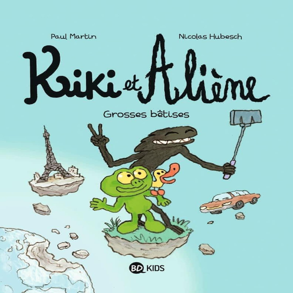 KIKI ET ALIENE TOME 9 : GROSSES BETISES, Martin Paul