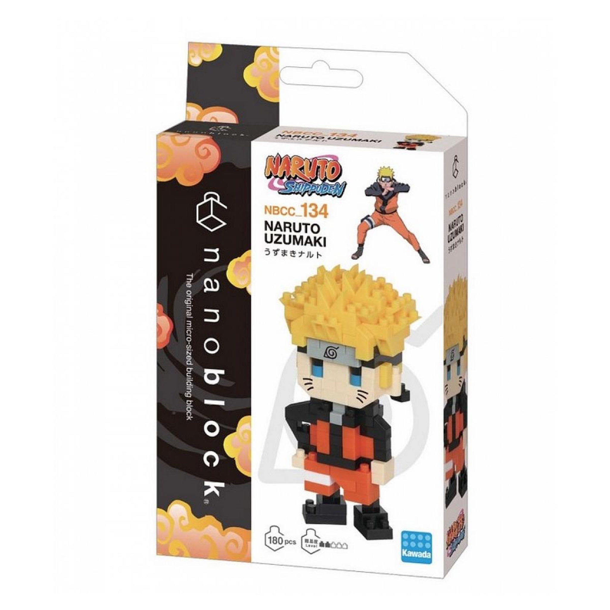 Voir la diapositive 1 : NANOBLOCK Naruto Naruto Uzumaki 180 pcs