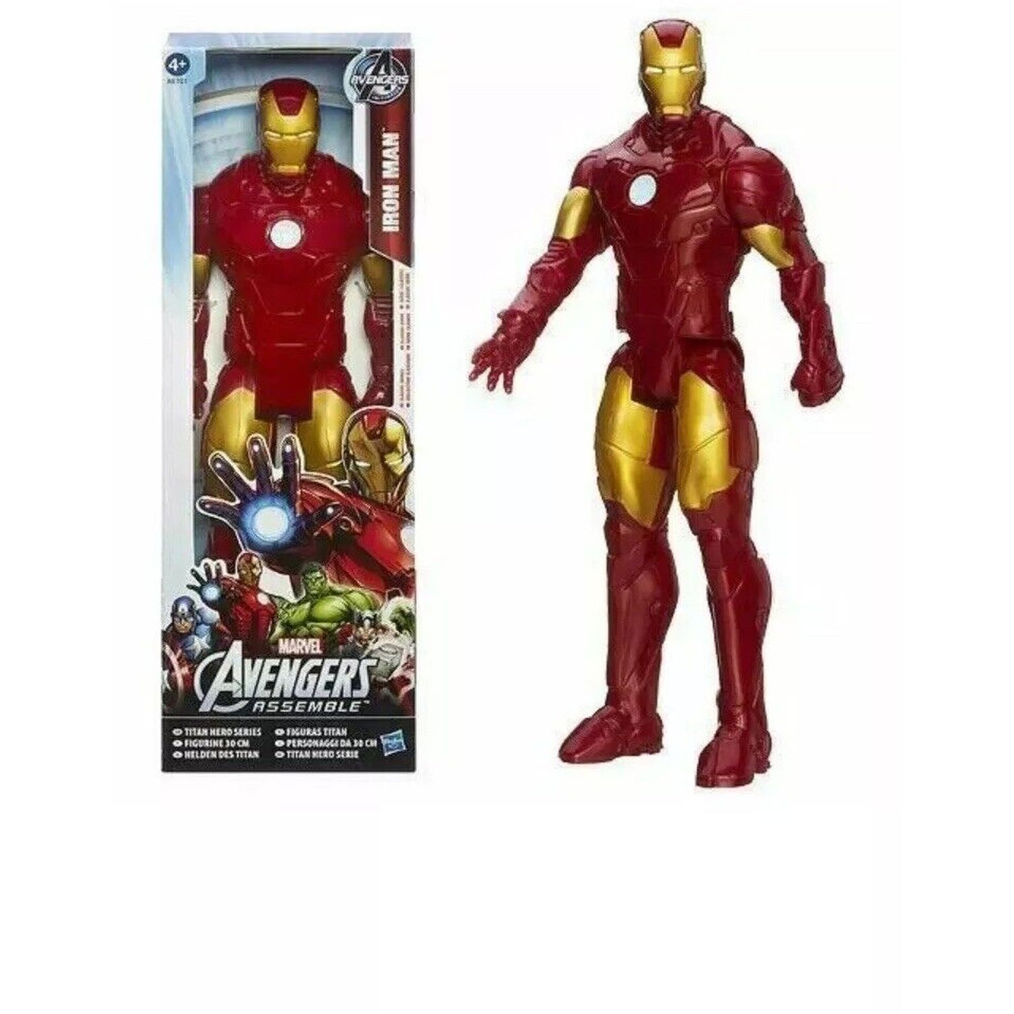 Voir la diapositive 2 : HASBRO Figurine articulée Iron Man 30cm