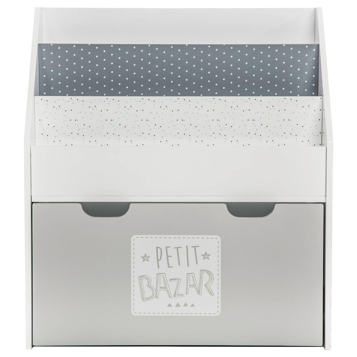 Atmosphera Kids Bibliothèque enfant Petit Bazar - L. 62 x H. 70 cm