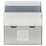 Voir la diapositive 3 : Atmosphera Kids Bibliothèque enfant Petit Bazar - L. 62 x H. 70 cm