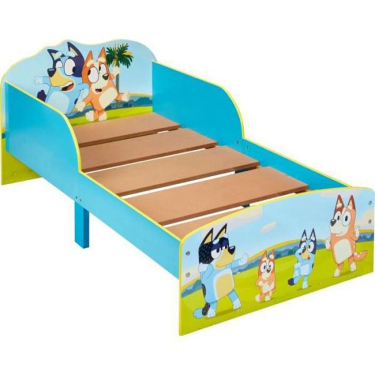 MOOSE TOYS Lit pour enfants avec espace de rangement sous le lit BLUEY