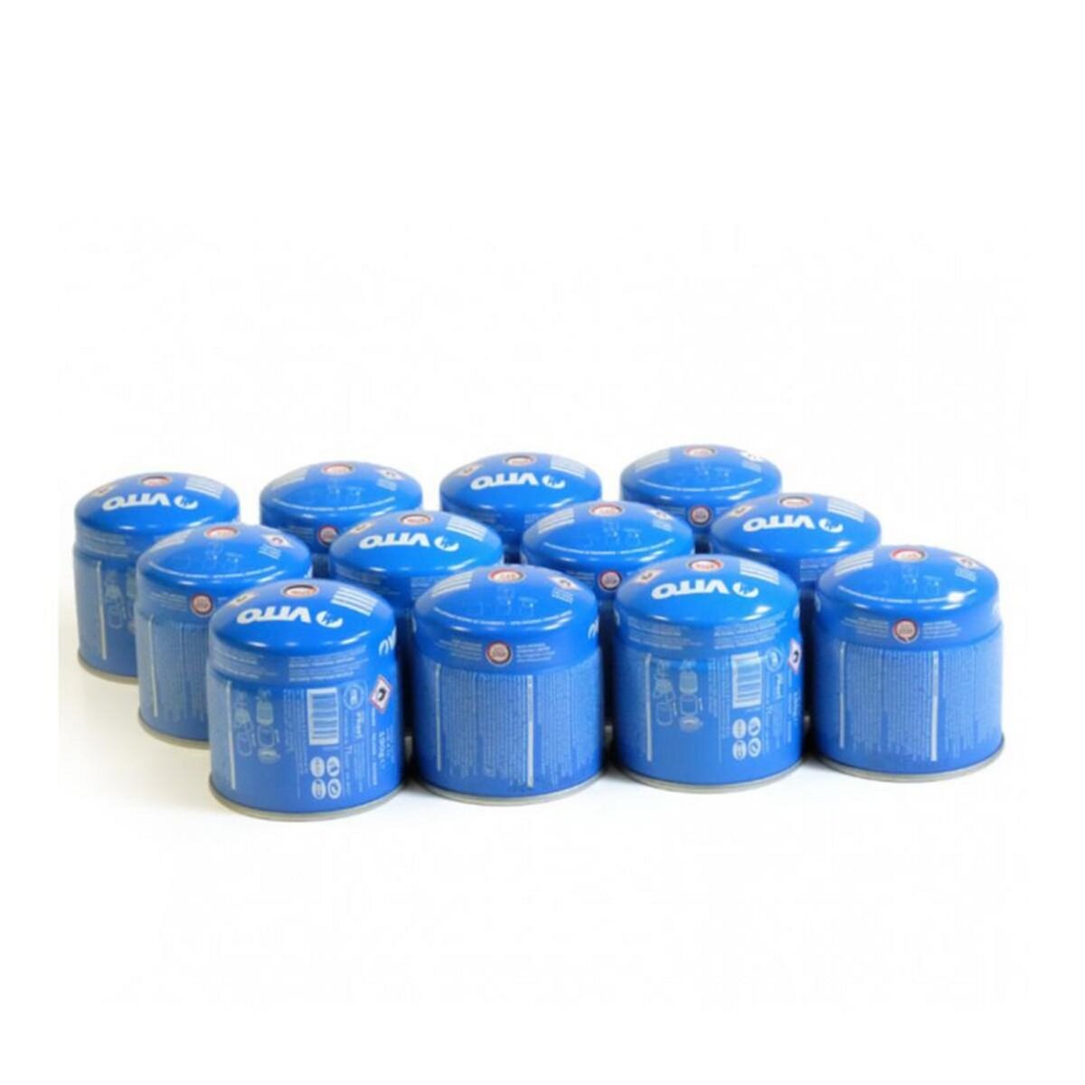 VITO Pro-Power Pack de 12 Cartouches gaz 190g butane perçable sécurité stop-gaz VITO