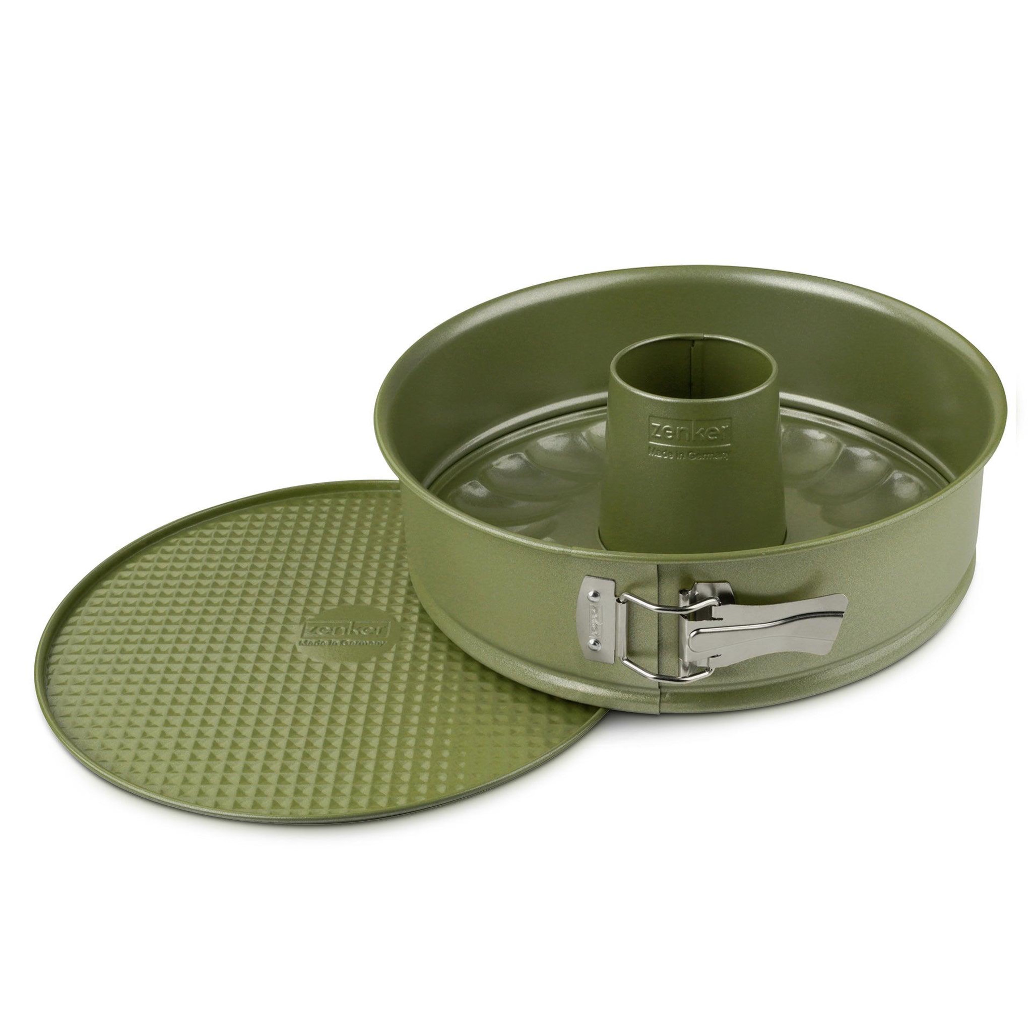 ZENKER Moule à manqué et à savarin double fond 26 cm zenker green vision