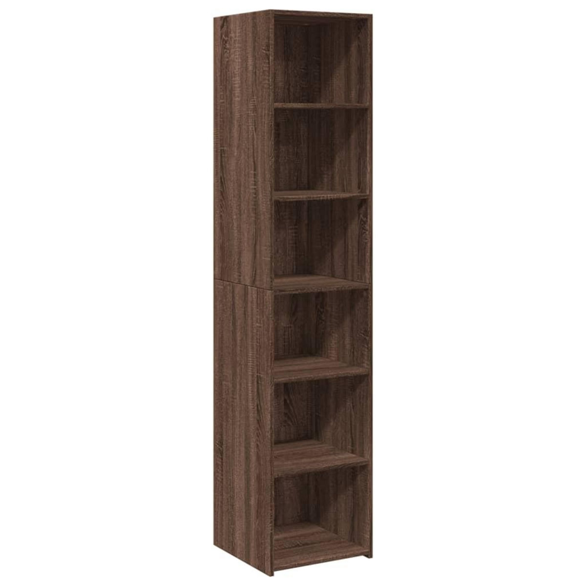 VIDAXL Buffet haut chene marron 40x41x185 cm bois d'ingenierie