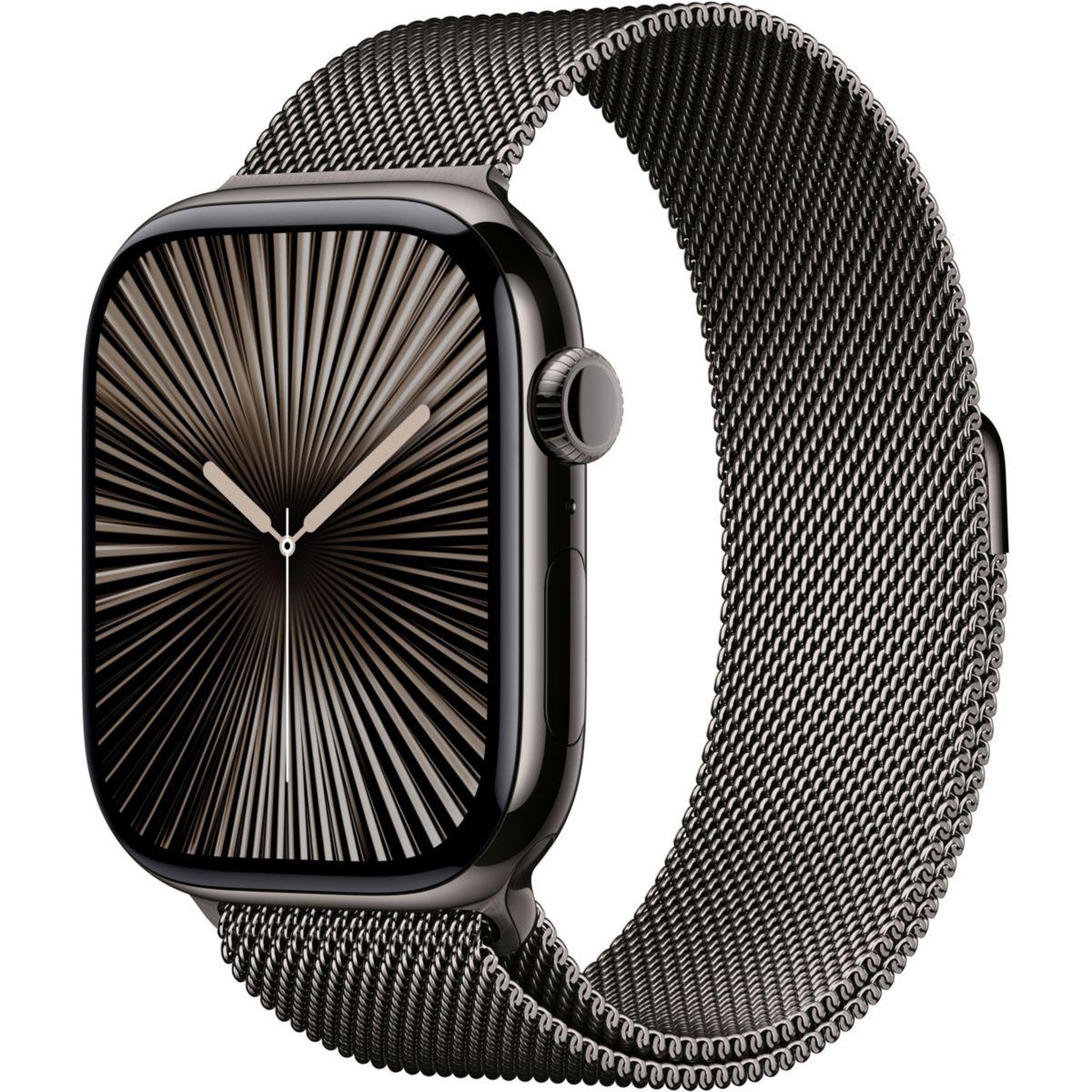 APPLE Montre connectée Serie 10 46mm Titane Ardoise S/M Cell