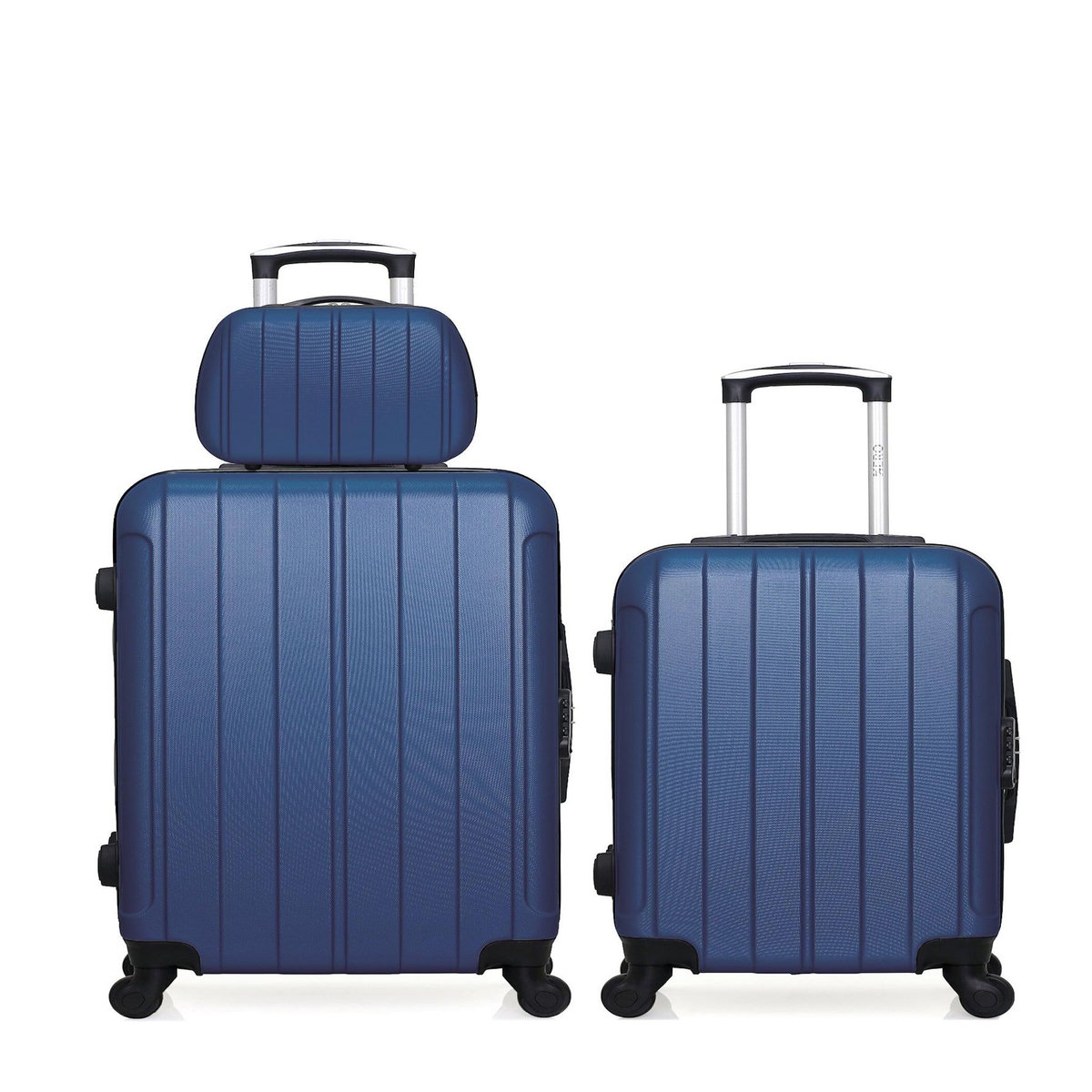 HERO HERO - Lot de 3 - Valise weekend, valise cabine et vanity FOGO