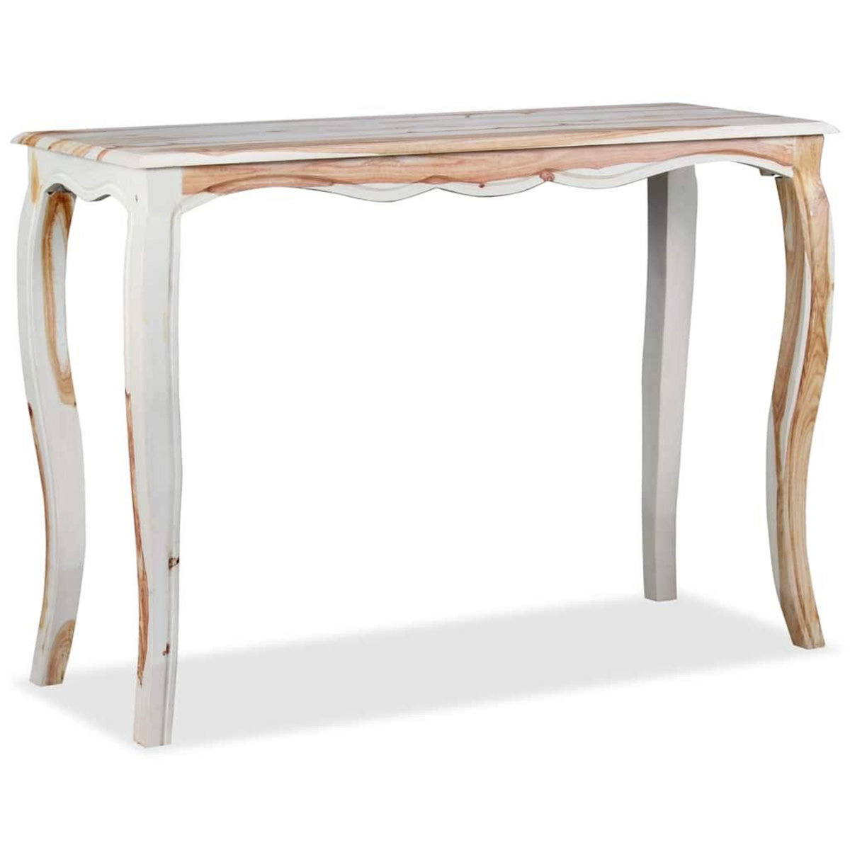 VIDAXL Table console Bois massif 110x40x76 cm