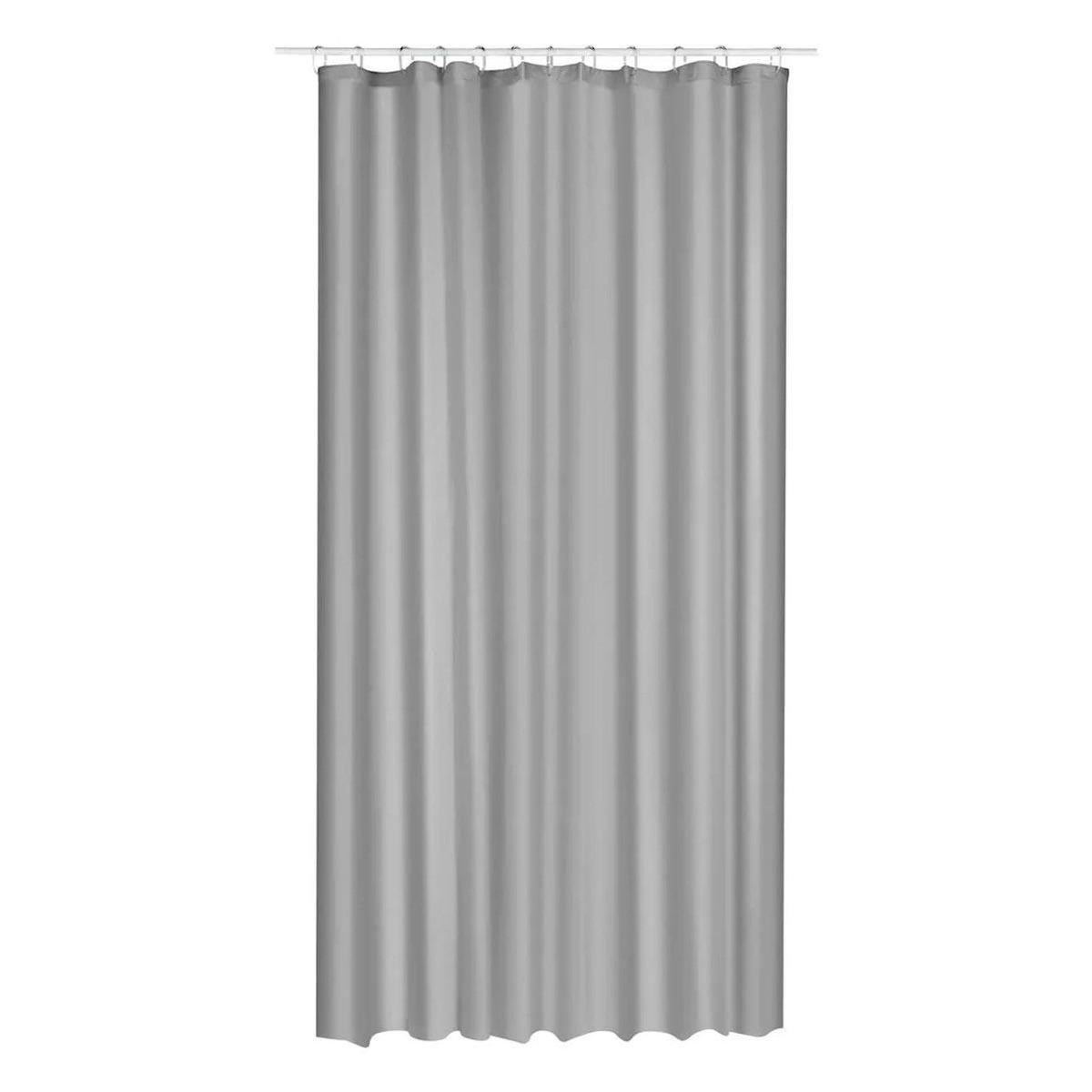 B BASIC & CO Rideau de Douche  Eva  180x200cm Gris