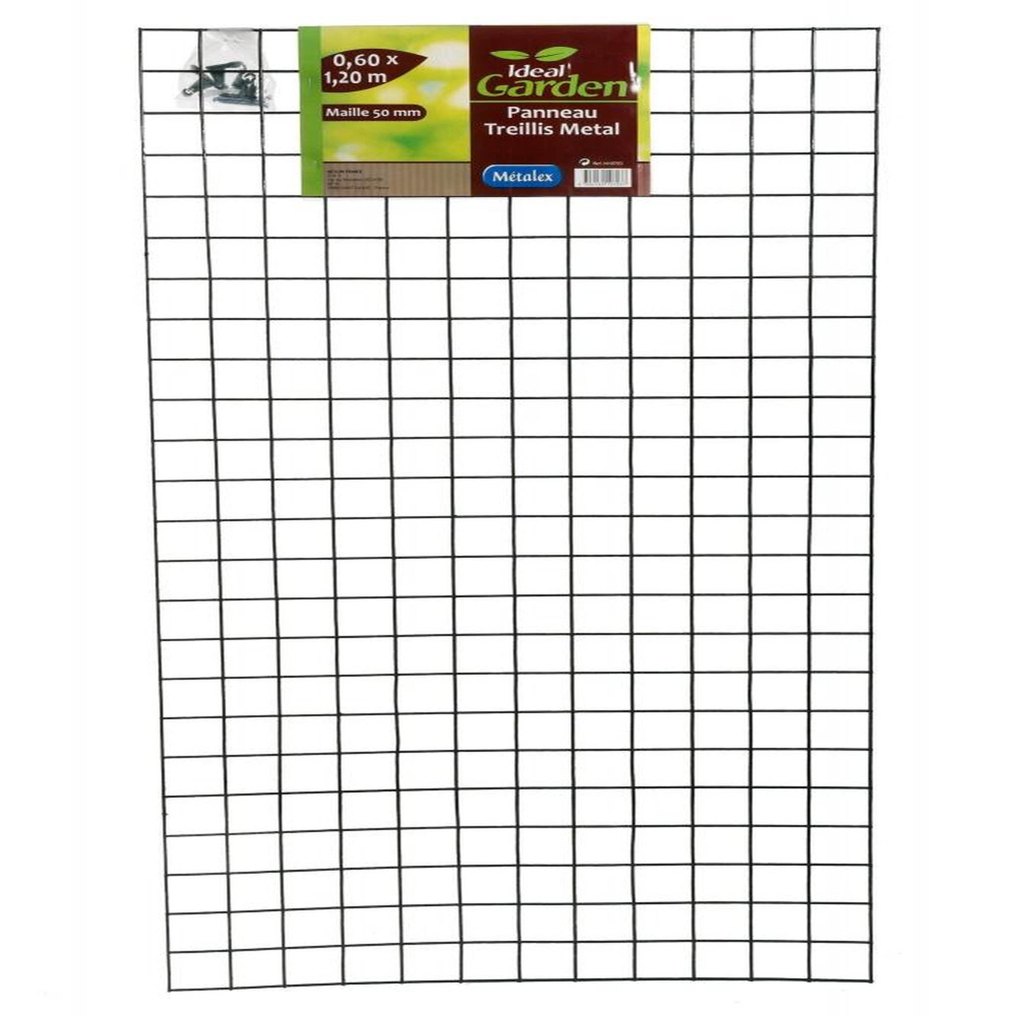 IDEAL GARDEN Treillage fixe droite, l.60 x h.120 x p.0.6 cm