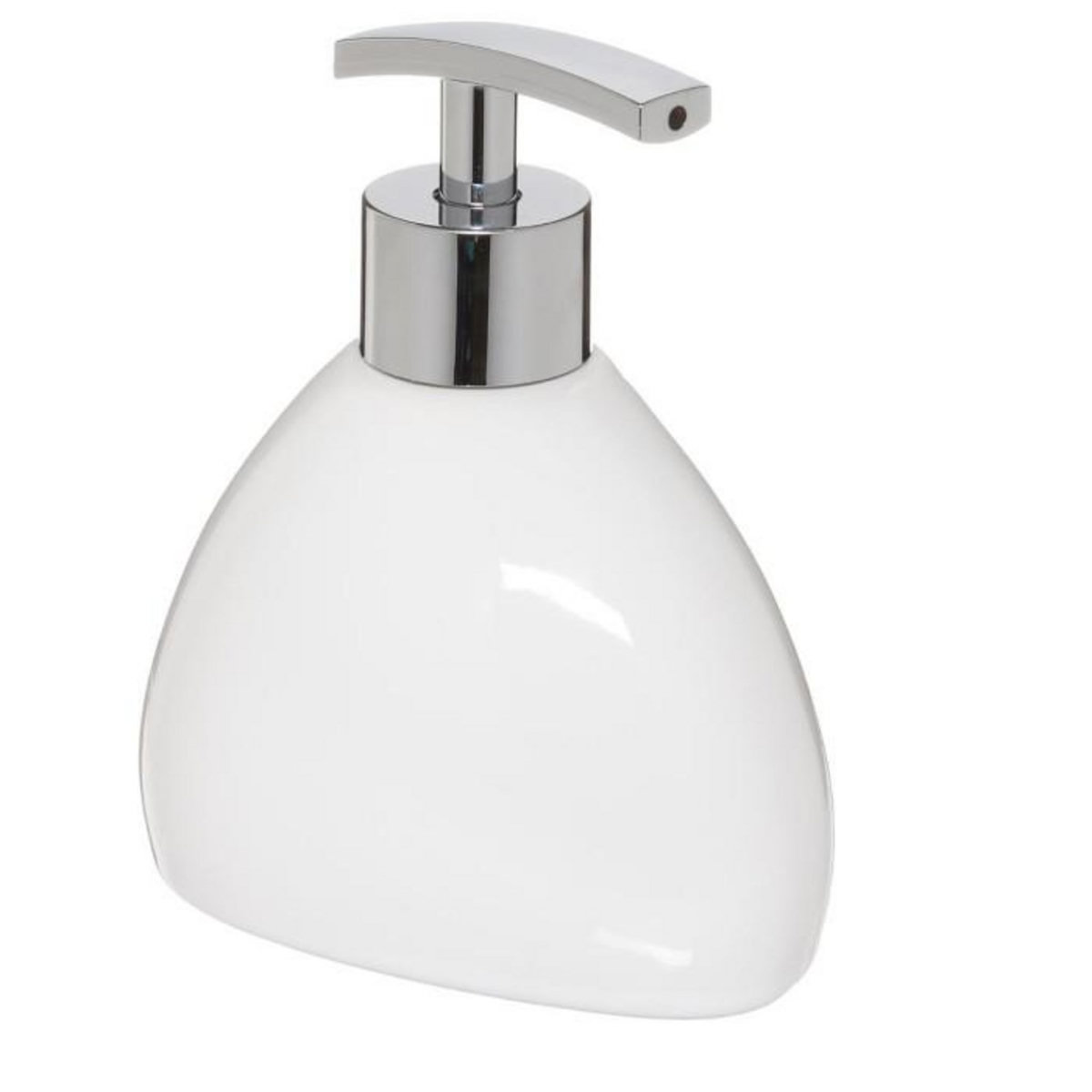 FIVE Distributeur de Savon  Galet  14cm Blanc
