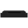 Voir la diapositive 5 : VIDAXL Etagere murale flottante avec tiroir Noir 48x25x8 cm