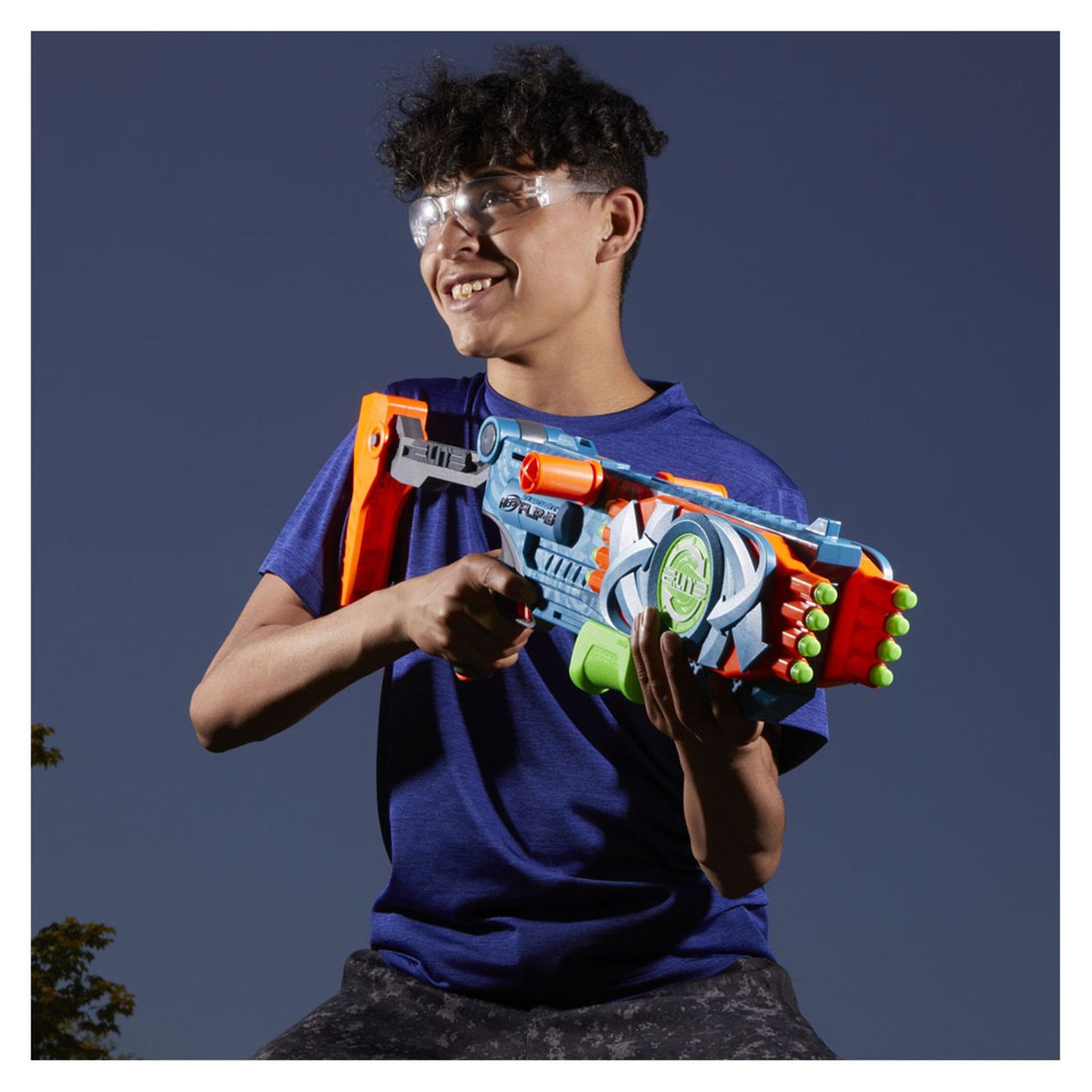 Voir la diapositive 2 : HASBRO Pistolet Nerf Elite 2.0 Flip-16 + 16 flèches