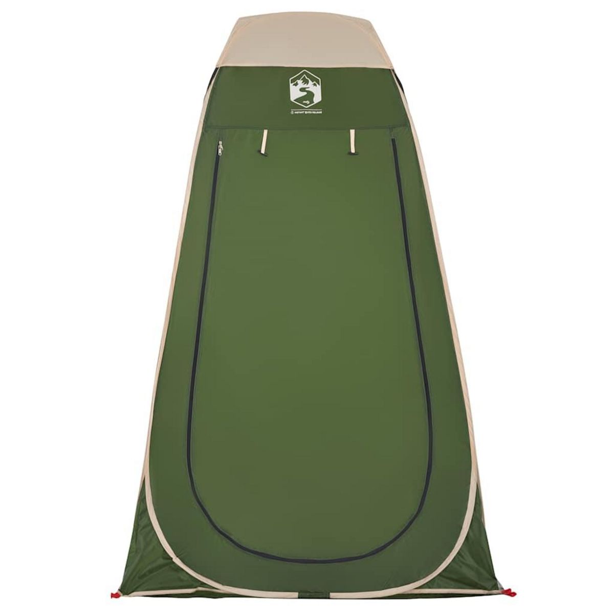 VIDAXL Tente d'intimite vert escamotable impermeable
