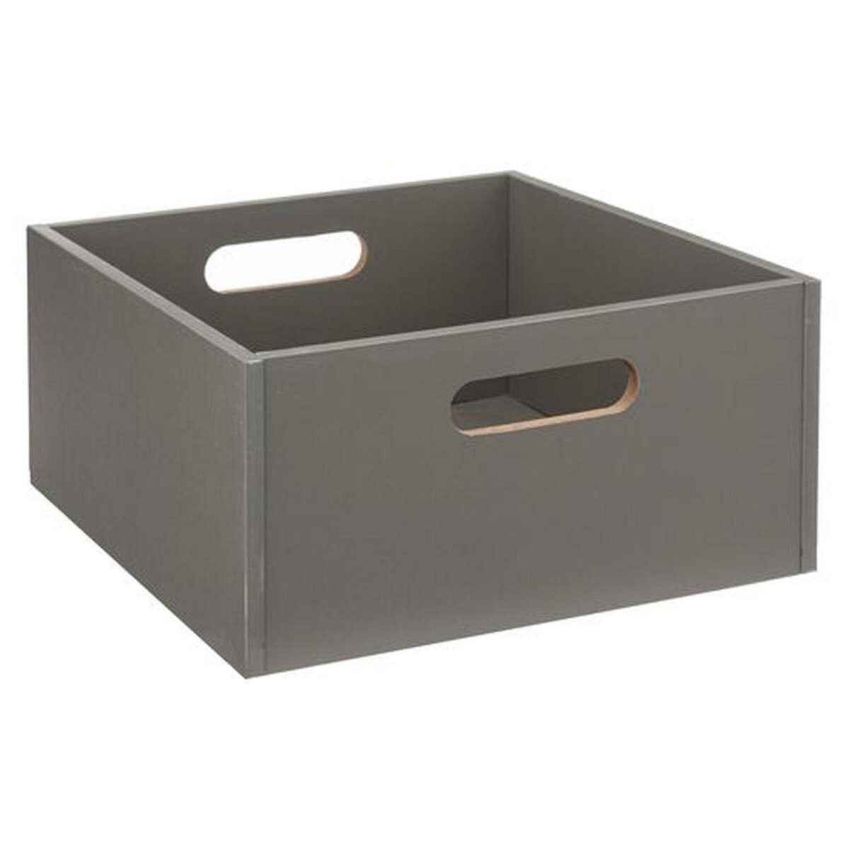 TOILINUX Lot de 6 Boîtes de rangement carrée en MDF