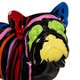Voir la diapositive 3 : ATMOSPHERA Statuette Déco  Chien Peint  34cm Noir