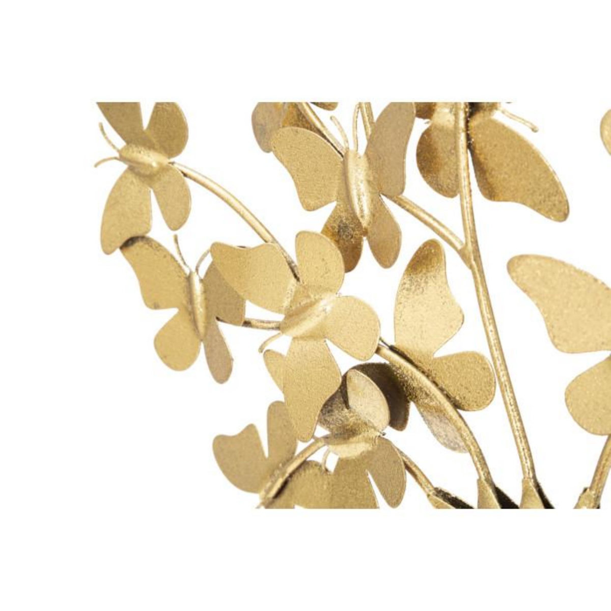 Paris Prix Arbre Déco en Métal  Papillons  31cm Or