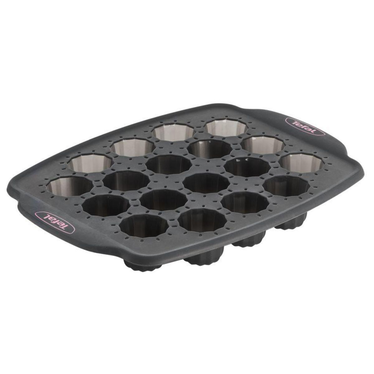 TEFAL Moule 18 mini cannelés CRISPYBAKE silicone