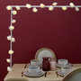 Voir la diapositive 4 : Paris Prix Guirlande Lumineuse 10 LED  Rose  180cm Blanc