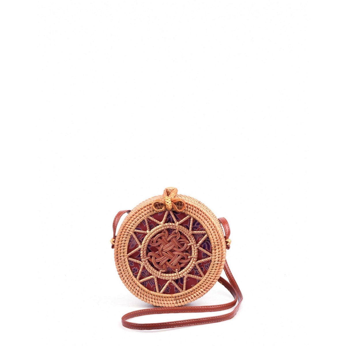 DARI BALI DARI BALI - Sac en paille SEMARAPURA 20 cm