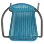 Voir la diapositive 5 : GARDENSTAR Chaise de jardin - Acier/rotin - Bleu azur - BISTROT