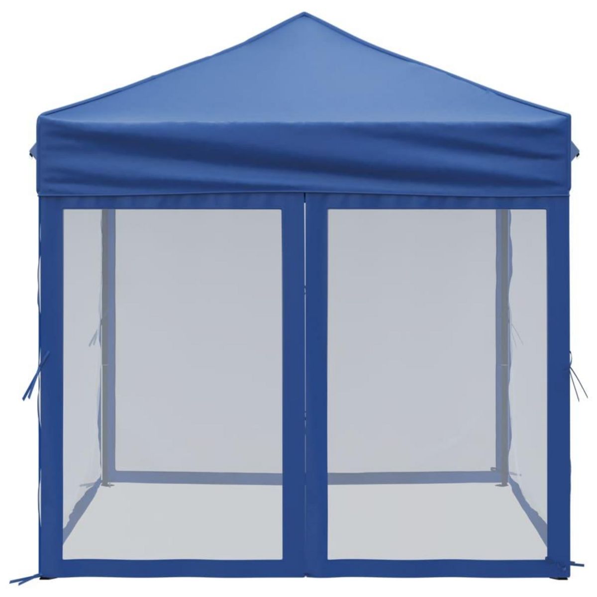 VIDAXL Tente de reception pliable avec parois Bleu 2x2 m