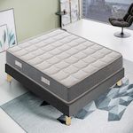 ILOVESLEEP Matelas Mousse DELPHINE - Accueil Mémoire De Forme - Epaisseur 21 Cm. Coloris disponibles : Blanc