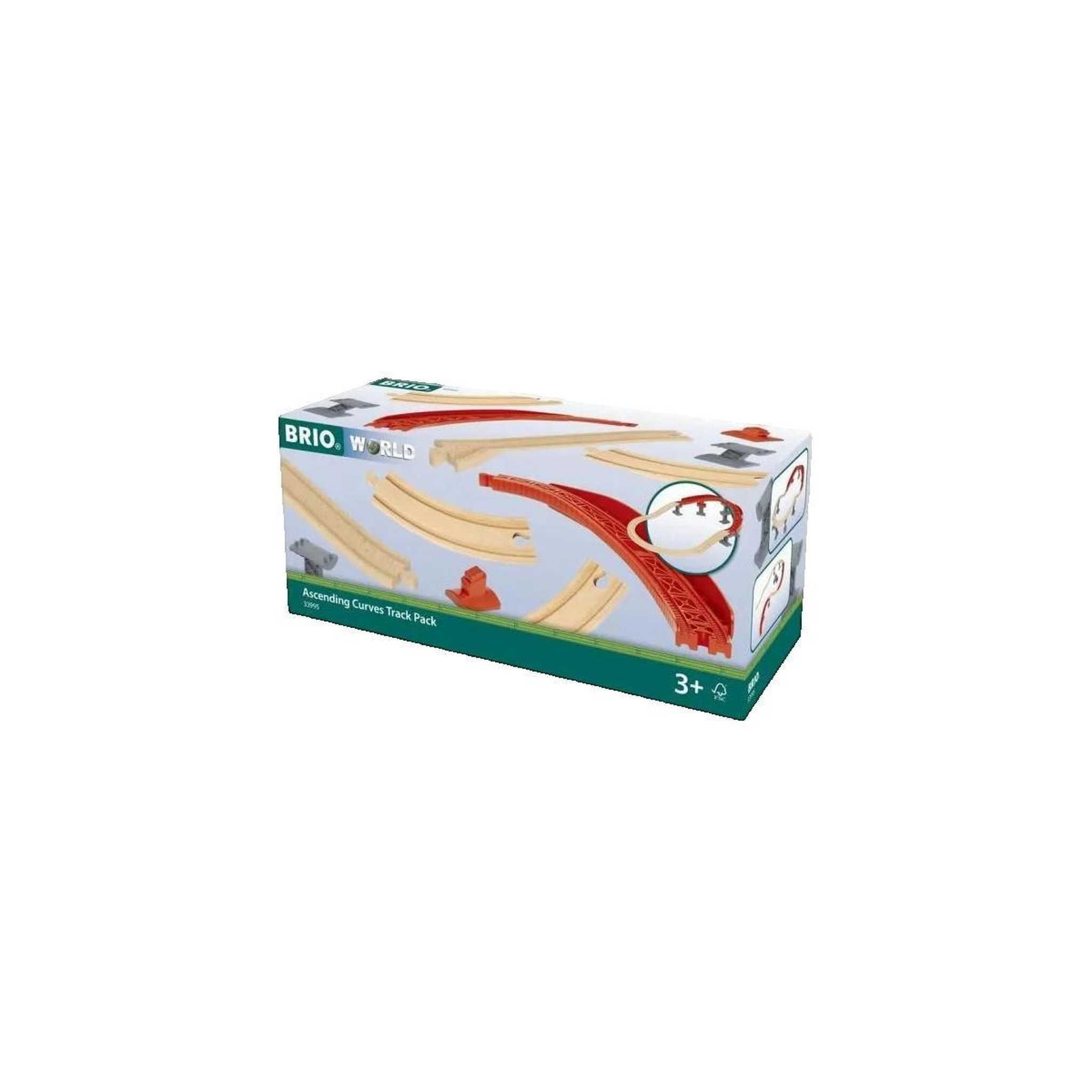 BRIO WORLD Circuit de train BRIO 33995 extension double niveau