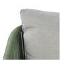 Voir la diapositive 4 : GARDENSTAR Salon bas de jardin - 4/5 places - Aluminium - Vert - TILLEUL