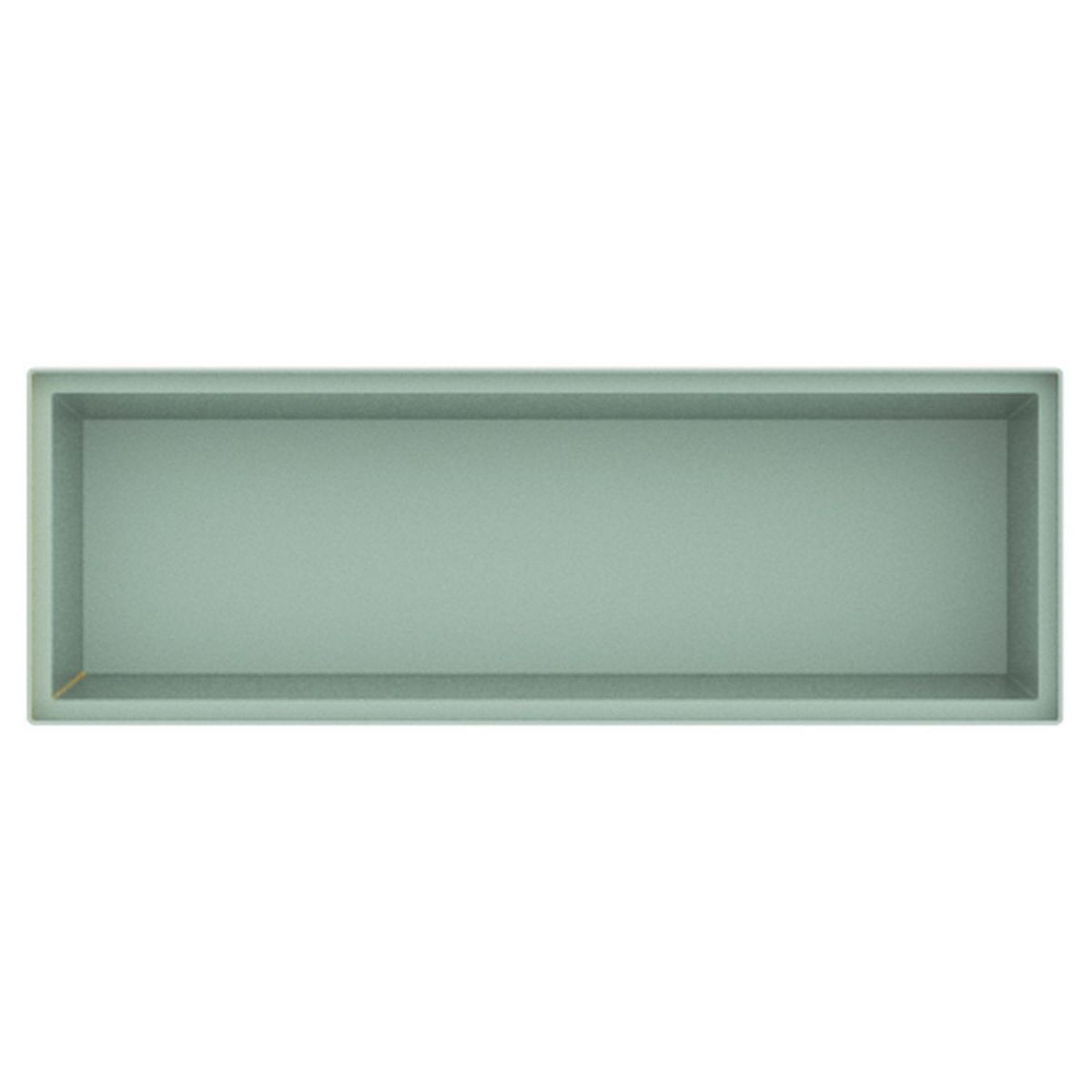 GARDENSTAR Balconnière + plateau L50 cm vert sauge