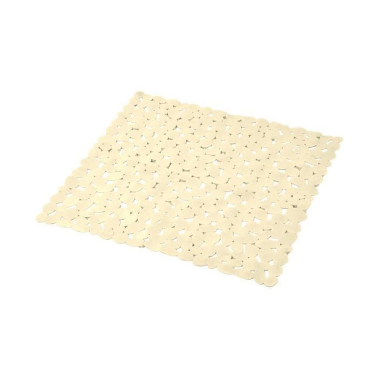 Paris Prix Fond de Douche Galets  Vitamine II  52x52cm Naturel