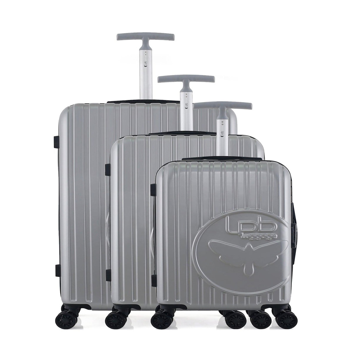 LES P'TITES BOMBES LPB LPB LUGGAGE - Set de 3 Valises ROMANE 75 cm 4 Roues