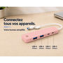 Voir la diapositive 3 : ESSENTIEL B Hub USB C 4 en 1 USB-C Rose - Vr