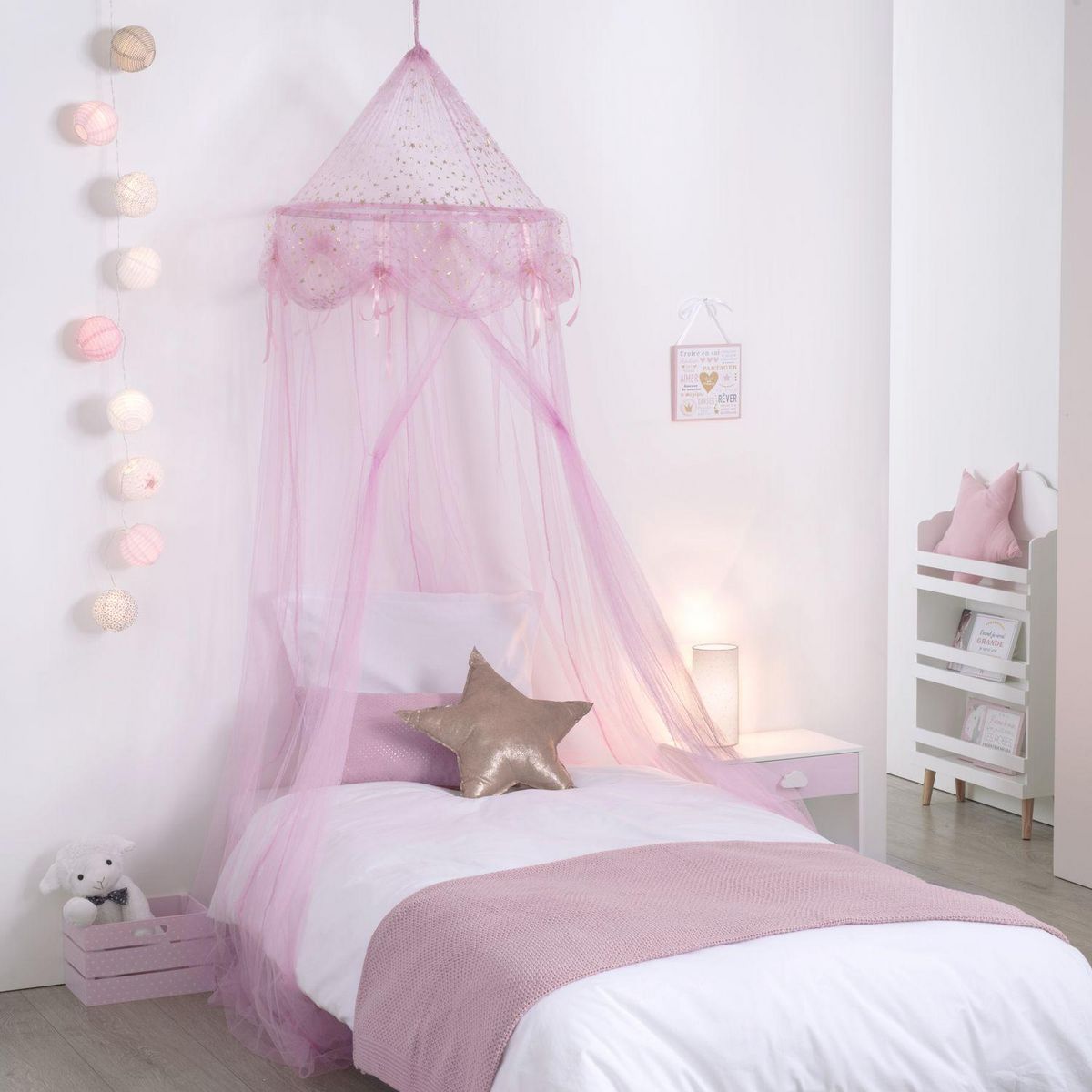 Atmosphera Kids Ciel de lit pour enfant Demoiselle - H. 250 cm