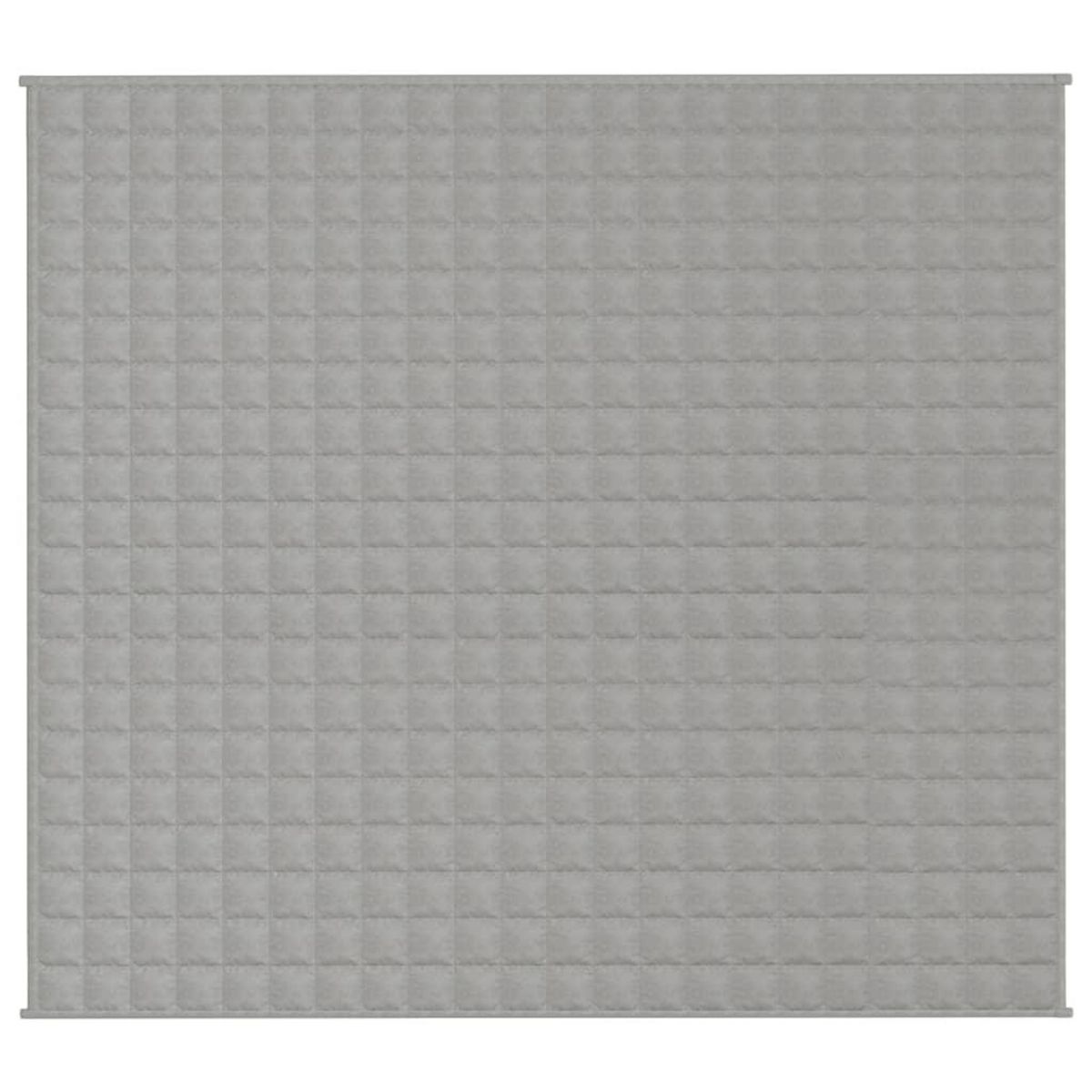 VIDAXL Couverture lestee Gris 200x230 cm 13 kg Tissu