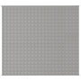 Voir la diapositive 3 : VIDAXL Couverture lestee Gris 200x230 cm 13 kg Tissu