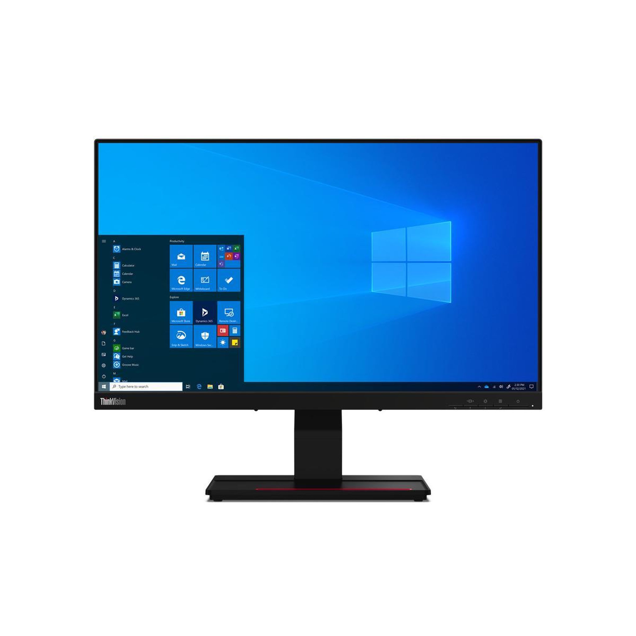 Voir la diapositive 3 : Lenovo Lenovo ThinkVision T24t-20 T24t20 LED-Monitor LEDMonitor (62C5GAT1EU)