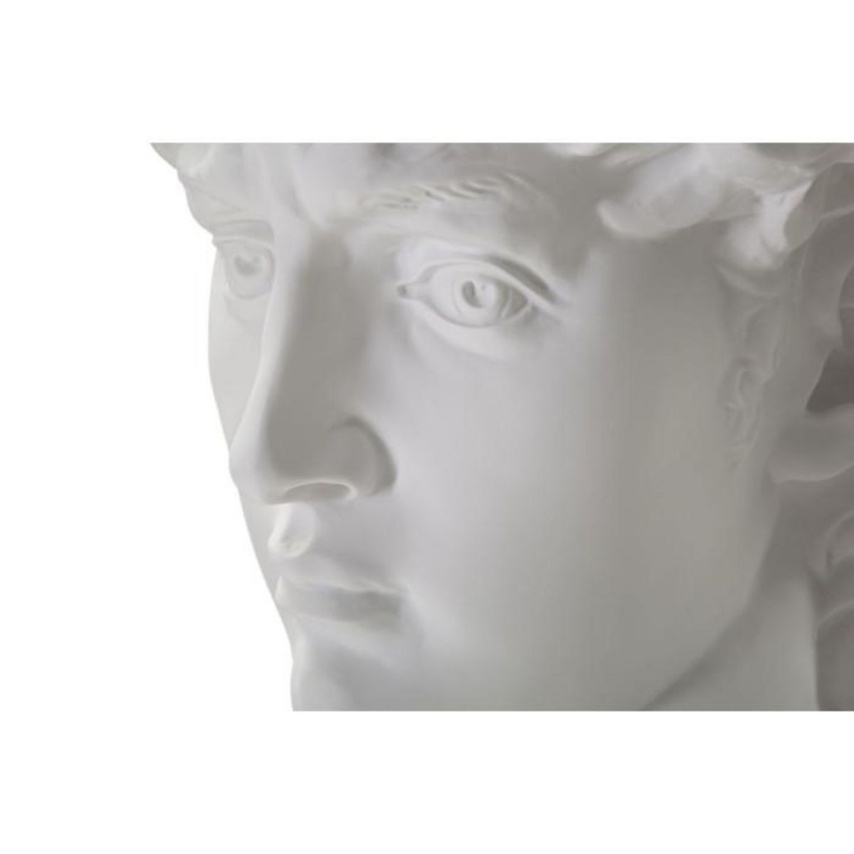 Paris Prix Statue Tête Homme  Irvin  60cm Blanc