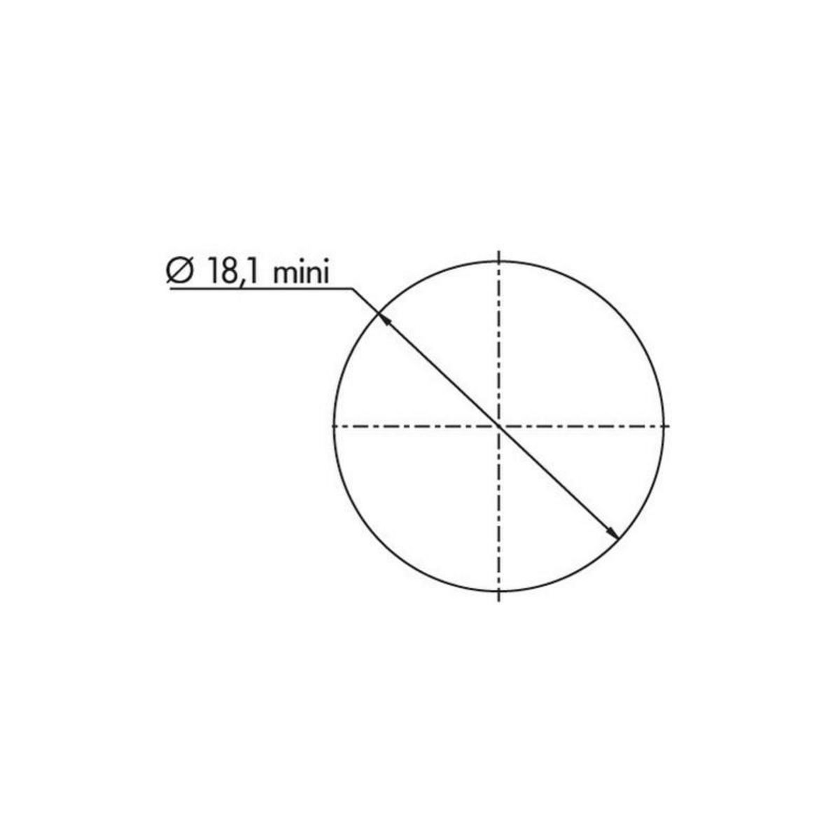RONIS Batteuse 1 4 tour droite RONIS 25200 06