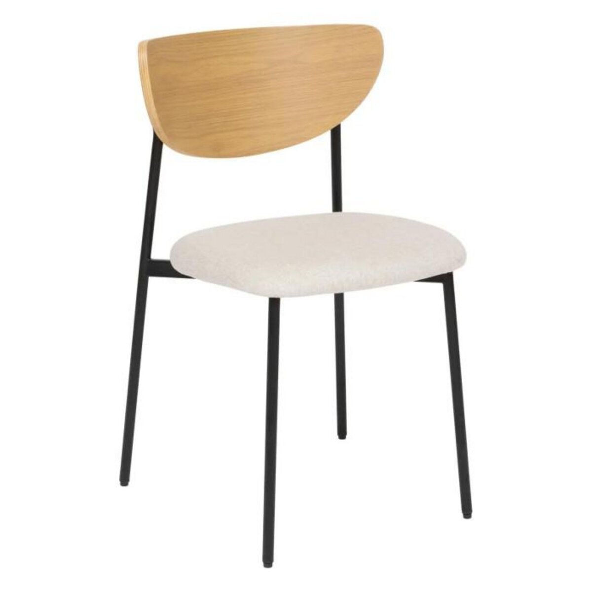 ATMOSPHERA Lot de 2 Chaises Design  Jaisa  81cm Beige