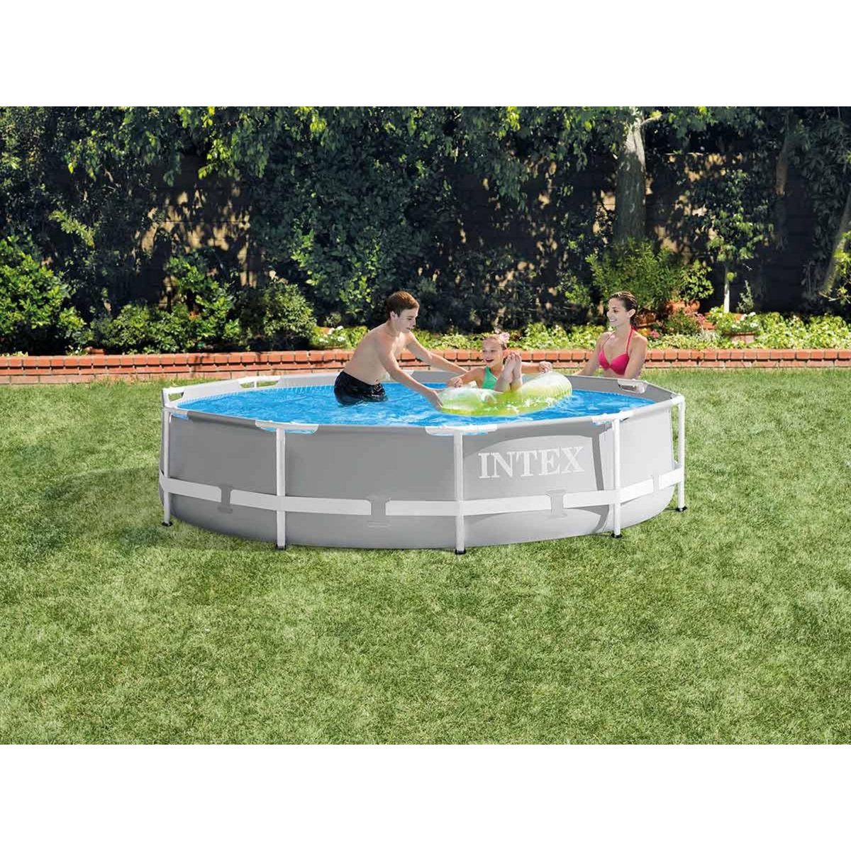 INTEX Piscine tubulaire Prism Frame ronde 3,05 x 0,76 m - Intex