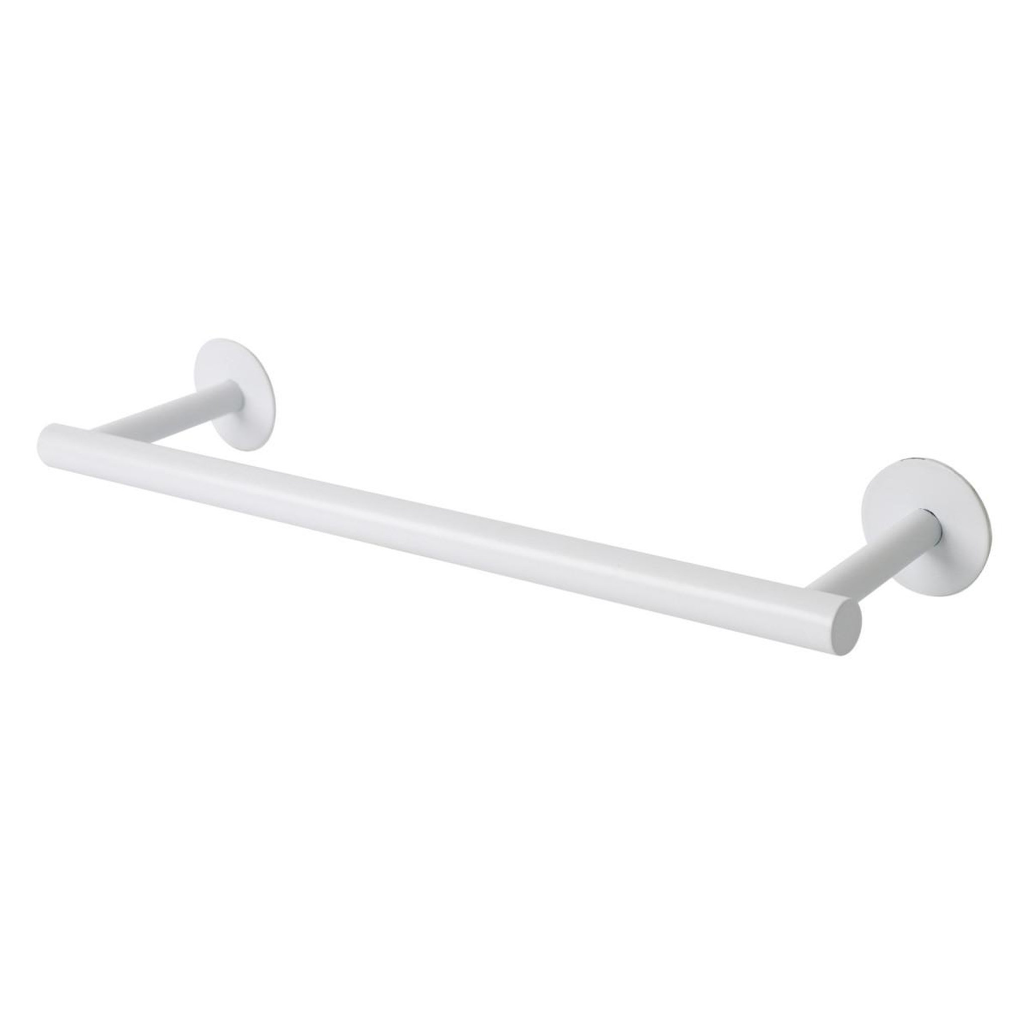 Voir la diapositive 2 : Douceur d'Intérieur Porte Serviette Adhésif  Fixeo  40cm Blanc